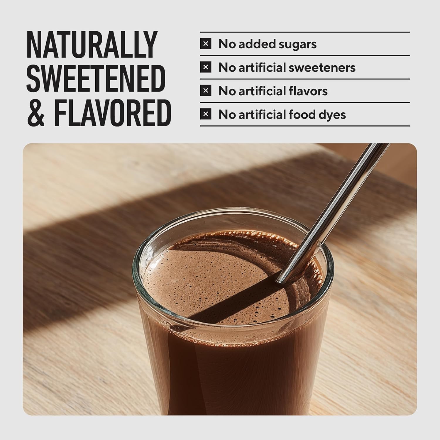 Legion Whey+ protein shake prepared - French Vanilla flavour